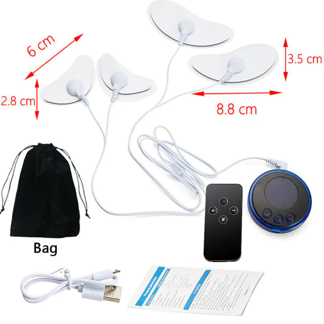 Masajeador Facial de Microcorrientes EMS con Electrodos