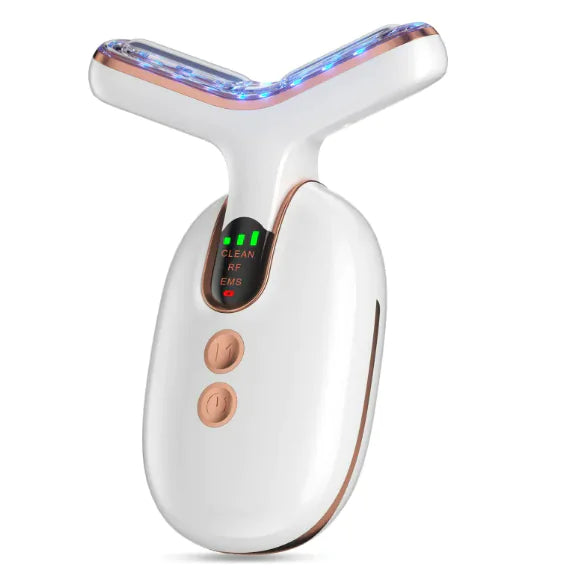 Masajeador de Cuello EMS con Vibración – Rejuvenecimiento y Alivio del Estrés