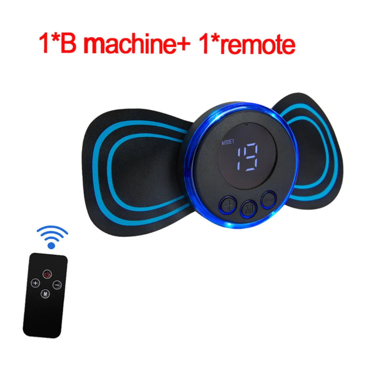 Masajeador Portátil de Cuello y Hombros con Pulso Eléctrico EMS Mini