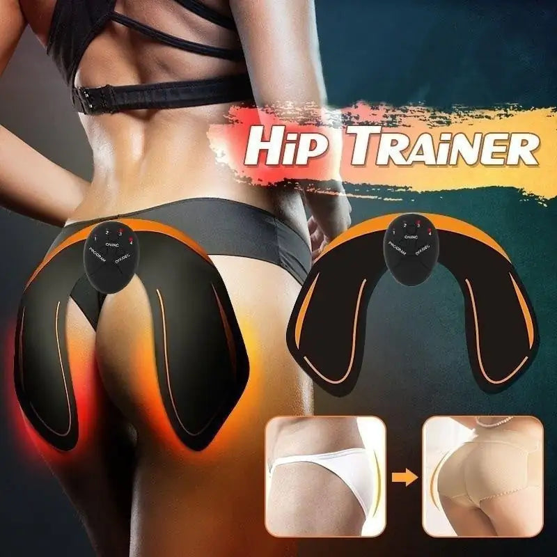 Estimulador de Entrenamiento Muscular de Caderas EMS, Masajeador de Fitness para Abdominales, Levantamiento y Adelgazamiento de Glúteos, Perdida de Peso
