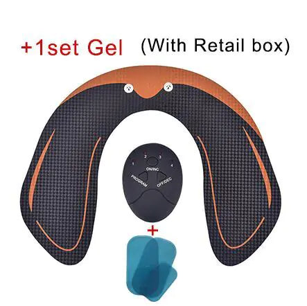 Estimulador de Entrenamiento Muscular de Caderas EMS, Masajeador de Fitness para Abdominales, Levantamiento y Adelgazamiento de Glúteos, Perdida de Peso