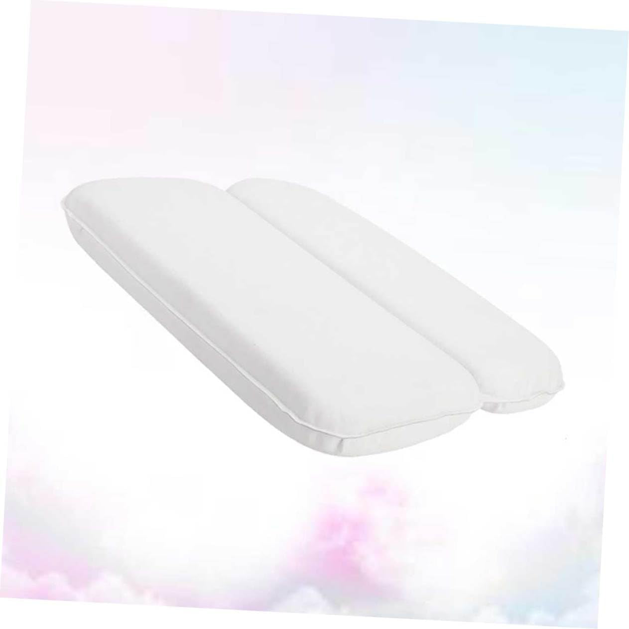 IWOWHERO Almohada De Baño Con Ventosas Cojín Ergonómico Para Cuello Y Cabeza Soporte Antideslizante Para Bañera Y SPA Para Relajación Casa