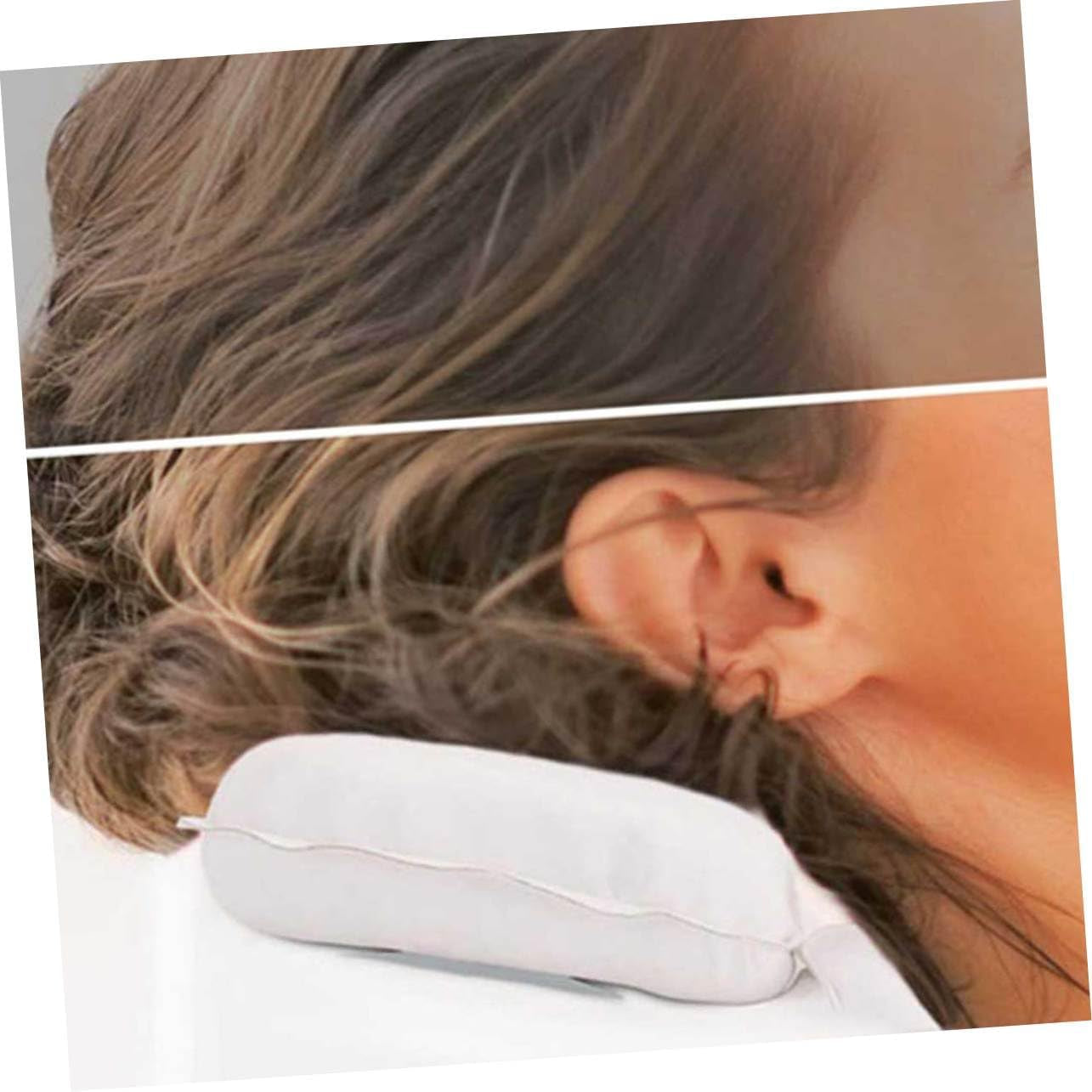 IWOWHERO Almohada De Baño Con Ventosas Cojín Ergonómico Para Cuello Y Cabeza Soporte Antideslizante Para Bañera Y SPA Para Relajación Casa