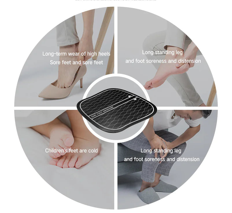 Alfombrilla EMS Masajeadora de Pies – Relajación y Circulación