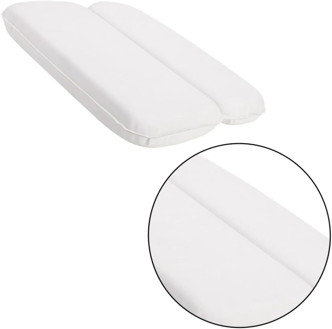 IWOWHERO Almohada De Baño Con Ventosas Cojín Ergonómico Para Cuello Y Cabeza Soporte Antideslizante Para Bañera Y SPA Para Relajación Casa