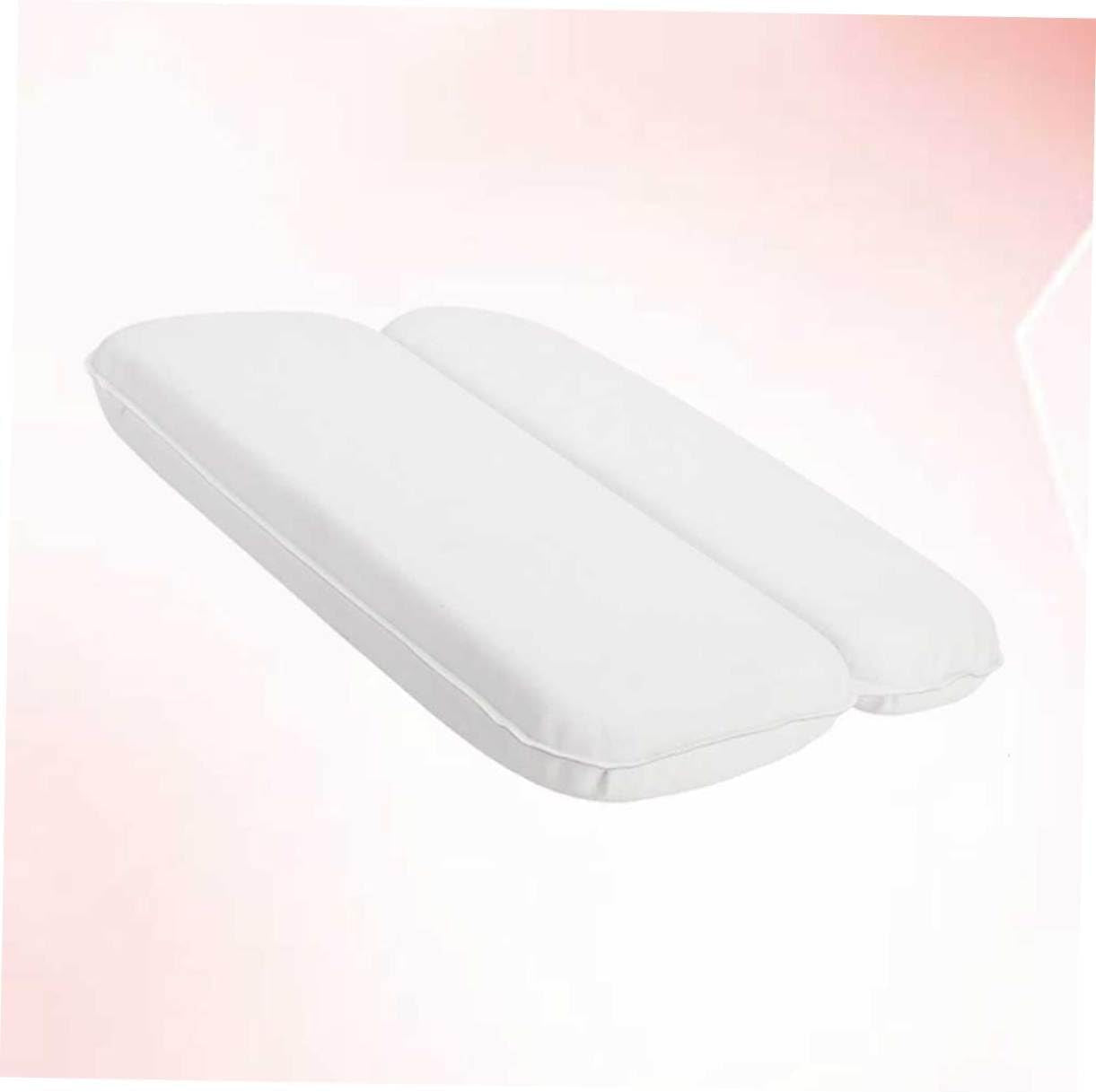 IWOWHERO Almohada De Baño Con Ventosas Cojín Ergonómico Para Cuello Y Cabeza Soporte Antideslizante Para Bañera Y SPA Para Relajación Casa