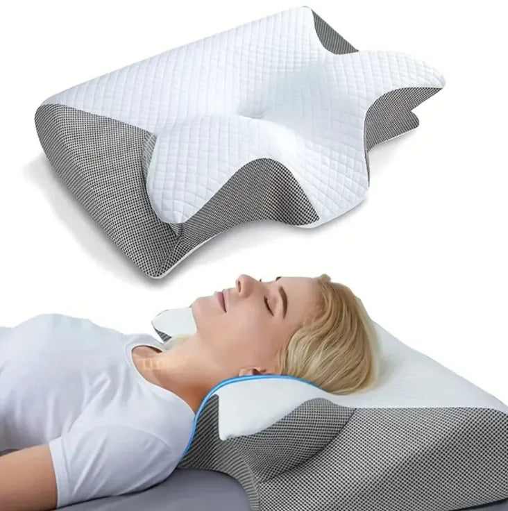 Almohada Cervical Ortopédica Premium – Terapia Azul