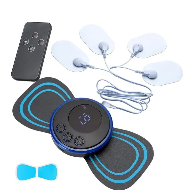 Masajeador Portátil de Cuello y Hombros con Pulso Eléctrico EMS Mini