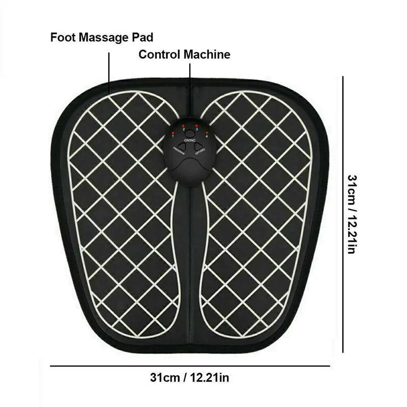 Foot Massager Pad with EMS – Muscle Relief & Circulation Therapy