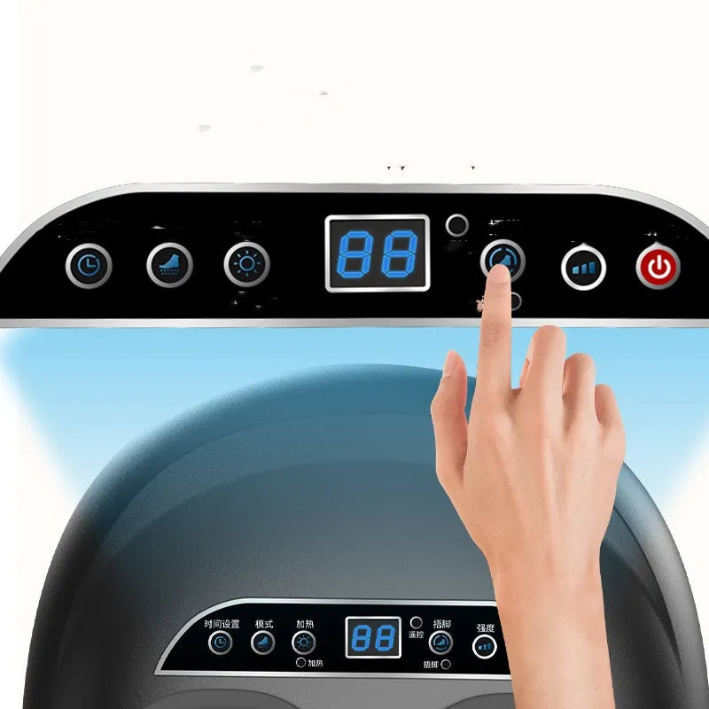 Masajeador de Pies 3D con Compresión de Aire – Terapia Azul