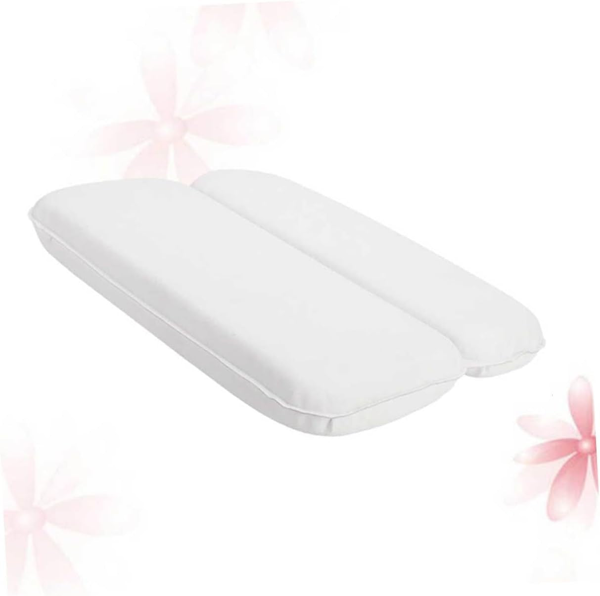 IWOWHERO Almohada De Baño Con Ventosas Cojín Ergonómico Para Cuello Y Cabeza Soporte Antideslizante Para Bañera Y SPA Para Relajación Casa