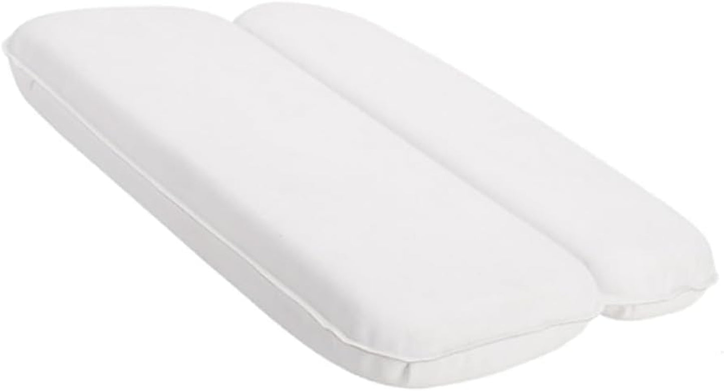 IWOWHERO Almohada De Baño Con Ventosas Cojín Ergonómico Para Cuello Y Cabeza Soporte Antideslizante Para Bañera Y SPA Para Relajación Casa