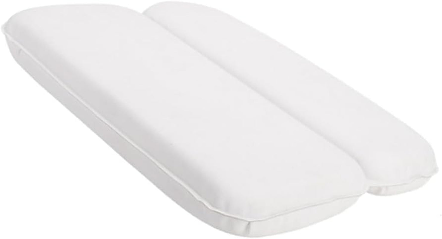 IWOWHERO Almohada De Baño Con Ventosas Cojín Ergonómico Para Cuello Y Cabeza Soporte Antideslizante Para Bañera Y SPA Para Relajación Casa