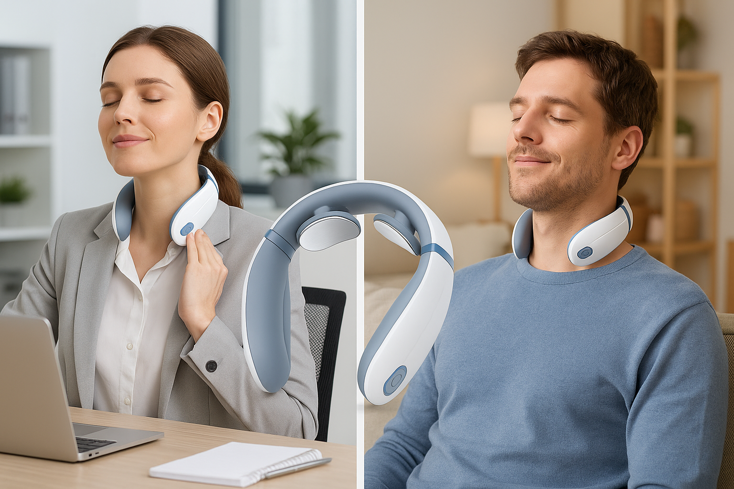 NeckZen™ Pro – Masajeador Cervical Inteligente Premium