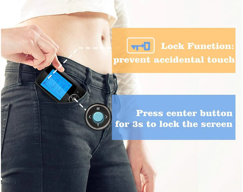 Masajeador Cervical de Pulso EMS – Alivio del Dolor y Relajación Muscular