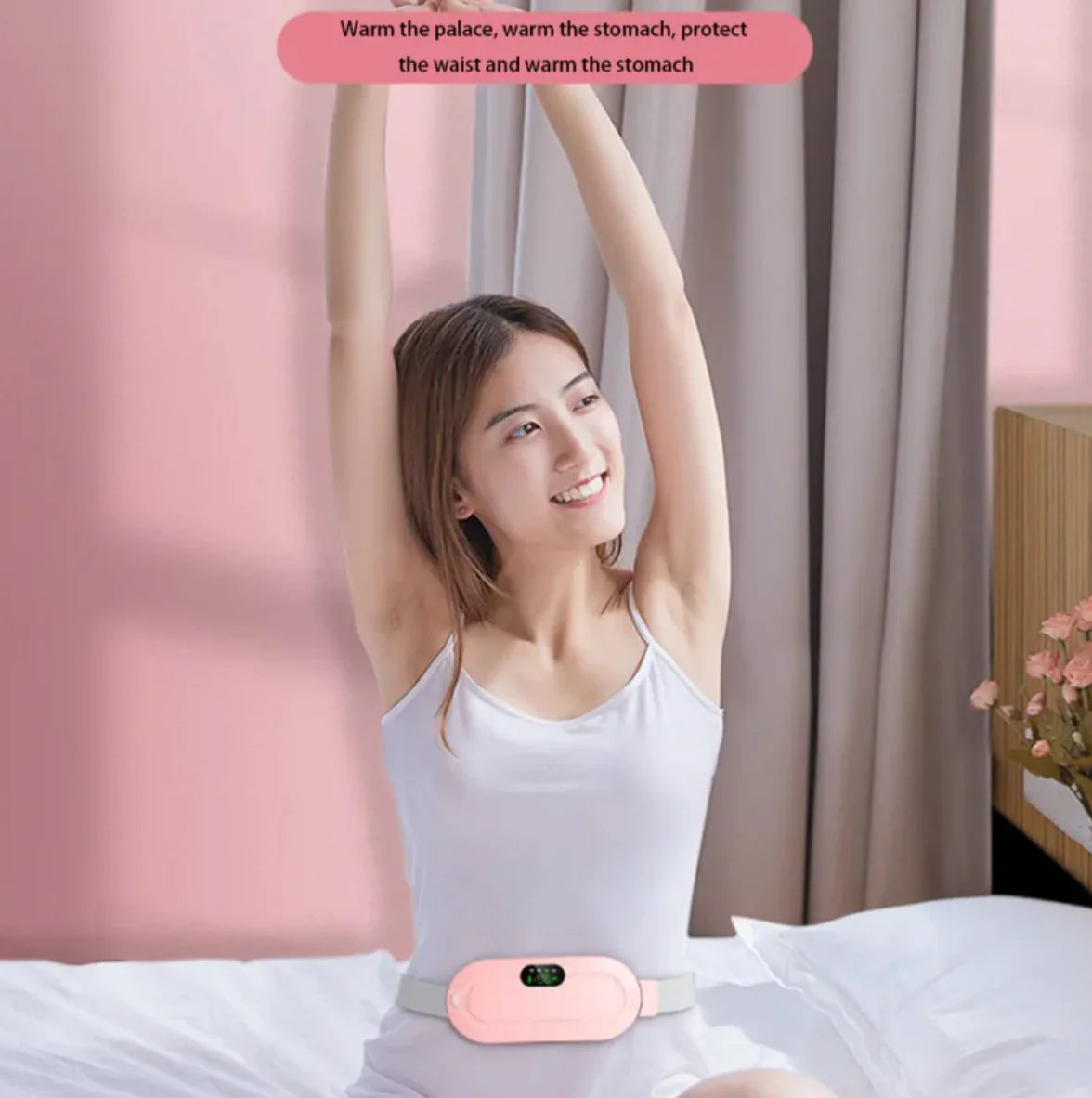 Cinturón Térmico Menstrual Inteligente – Alivio de Cólicos